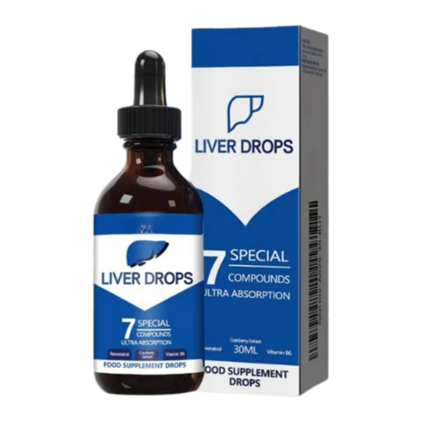 Devitala™ LiverDrops Natürliches Kräuterleber-Supplement | Entgifte & Stelle Deine Leber in nur 7 Tagen wieder her!